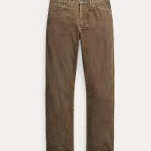 Ralph Lauren Jeans Company Women's light brown straight corduroy pants Size 8